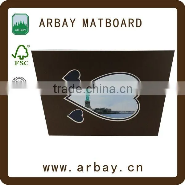 Promotional Gifts 11x14 Heart Shapes Paper Photo Frame Matte Board photo-4