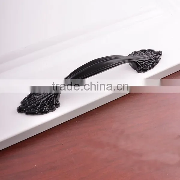 Jieyang Hardware Manufacturers Home Decoration Accessories Black Kitchen Cupboard Door Drawer Knobs photo-3