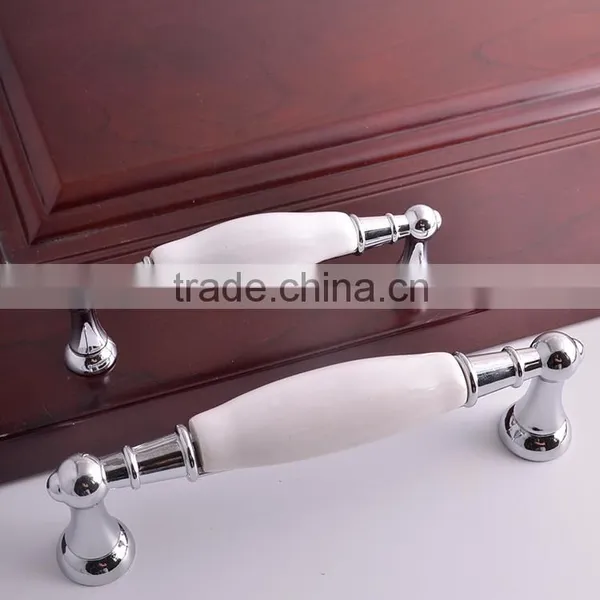 Antique Bronze Home Living Room Decorative Hardware Marble Stone Ceramic Closet Cupboard Kitchen Pull photo-6