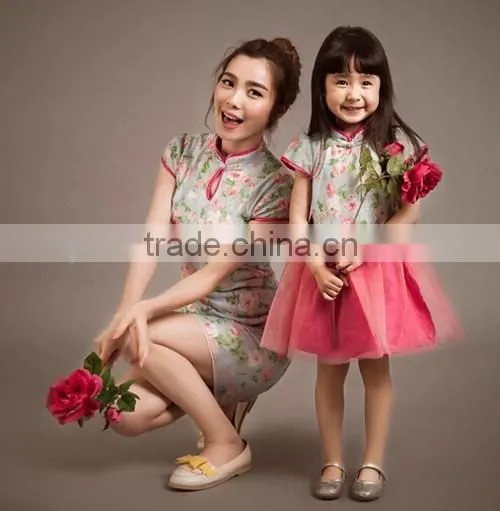 Yiwu Floral Vintage Dress Made In Zhejiang Vintage Dress photo-3