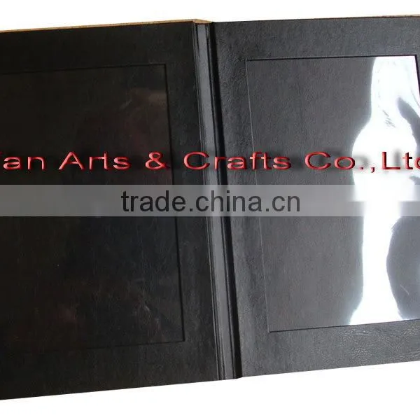 Leather Double Photo Folder