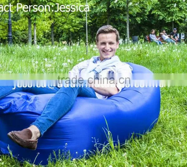 Popular Nylon Inflatable Air Sleeping Bags for Outdoor Hiking photo-4