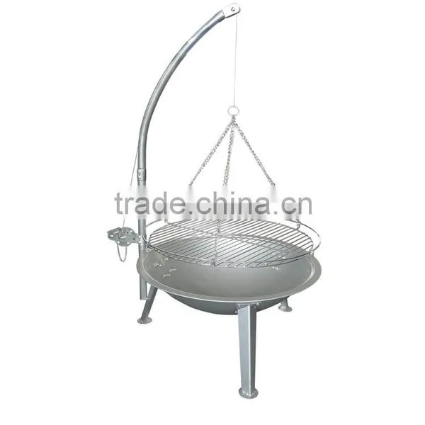 Adjustable and Swing Balcony Hanging Grill Charcoal Bbq photo-4