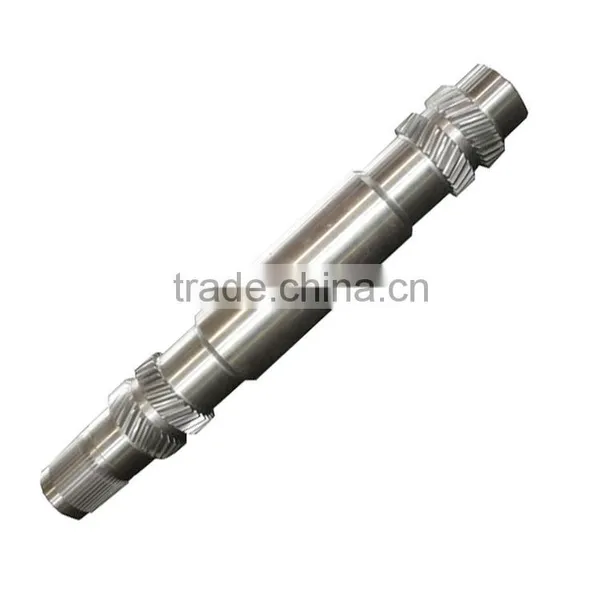 High Precision Steel Spur 4140 Gear Shaft photo-3