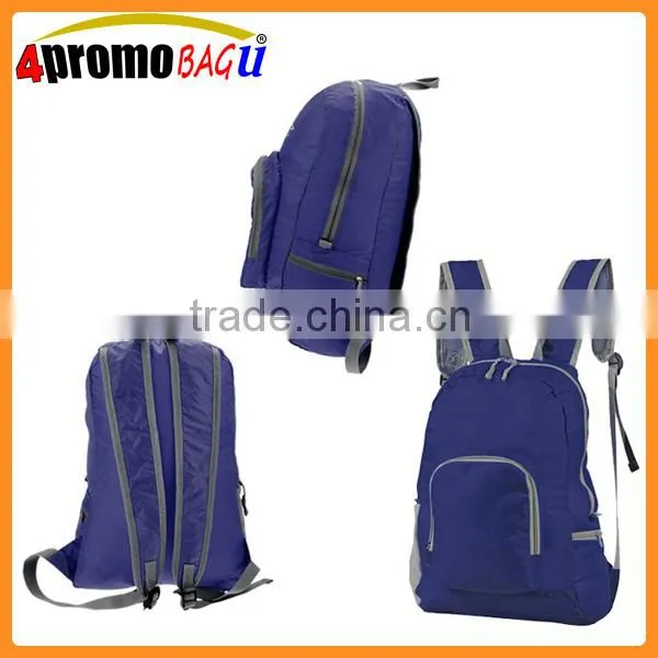Quanzhou Factory Foldable Bag Fold up Backpack School Bag photo-4