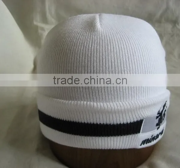 White Softtextile Wholesale Knitted Scarf Beanie and Glo photo-4