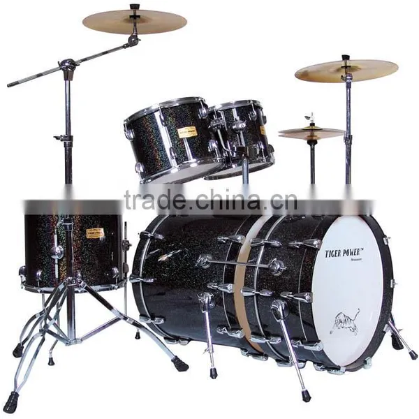 High-grade Lacquer Professional Double Bass Drum Set