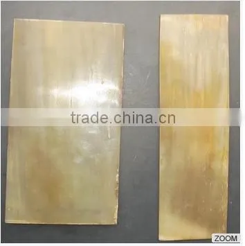 SIXTH SENSE Real Cow Horn Plates