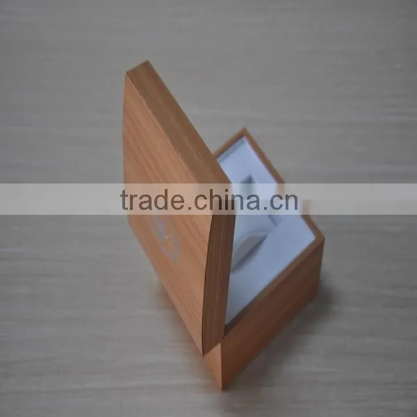 Customized Logo Finishing Wood Venner Wooden Watch Box photo-5