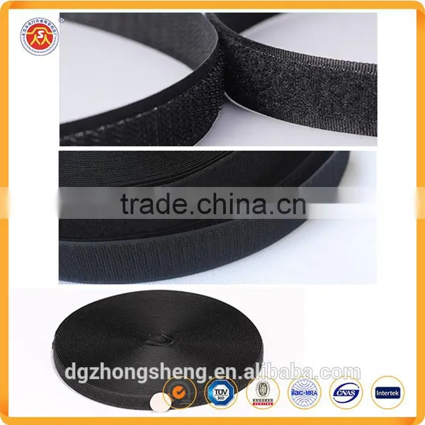Colorful magic nylon soft cable strap hook and loop cable tie wire fasteners