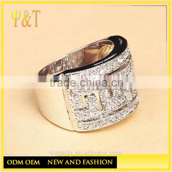 Jingli Jewelry Silver Plated Mens Wedding Ring (YJ-874) photo-4