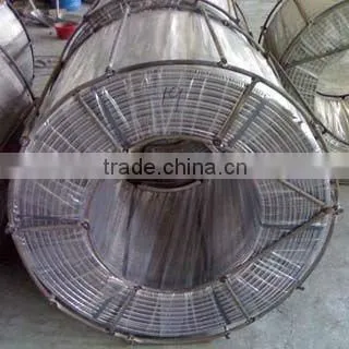 Silicocalcium wire cored