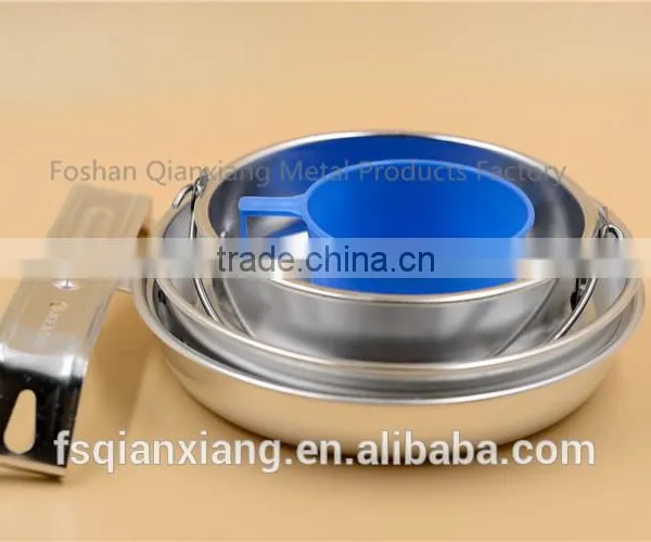 Factory Direct Sale Silver Metal Pinic Set Quality Dinnerware Sets for Sale photo-4