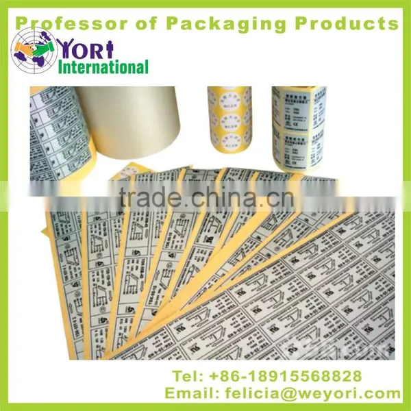 Yori High Quality Label Transparent Sticker Paper Printing photo-3