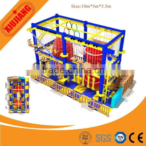New Fashion Indoor Jungle Gym Playground, Ropes Playground Outdoor Climbing Frames photo-2