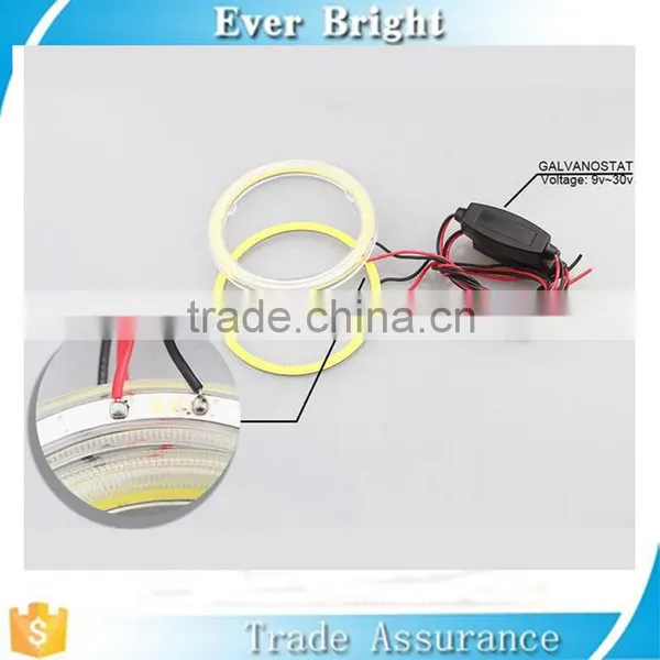 9V-30V COB Colorful LED Car Halo Rings Lights LED Angel Eyes Car Headlights for Universal Cars Neon Angel Eye photo-4