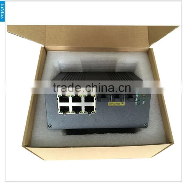 3 Gigabit SFP Port and 6x100M RJ45 Full-Duplex & Half-Duplex Managed Industrial Networking Switch InMax I609A photo-5