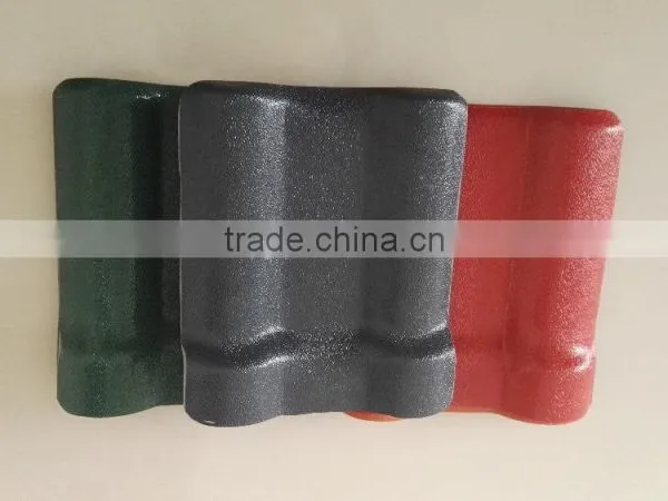 Synthetic Resin Plastic Spanish Style Roof Tile