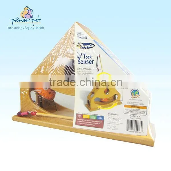 Tick Tock Teaser/ Wooden Cat Toys/ Pet Furniture photo-5