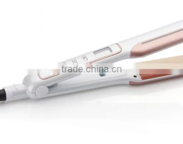 Tourmaline Cheap Hair Straightener Heated Hair Flat Iron photo-3