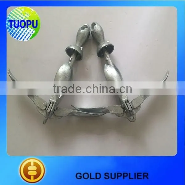 Carbon Steel Folding Anchor Galvanized Grapnel Folding Boat Anchor Small Craft Folding Anchors photo-3