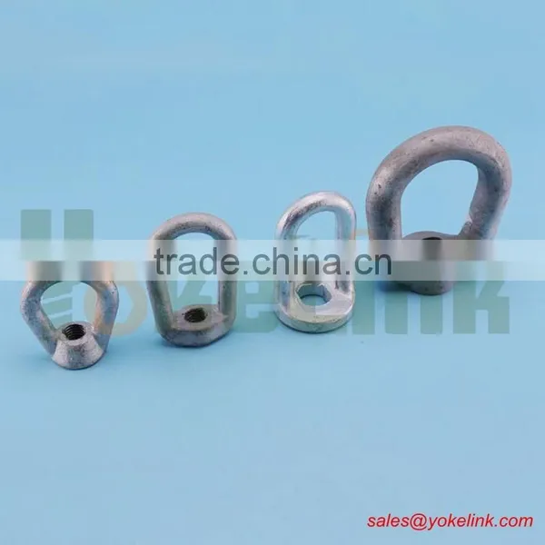 Drop Forged Oval Eye Thimble Eey Nut for Line Hardware photo-3