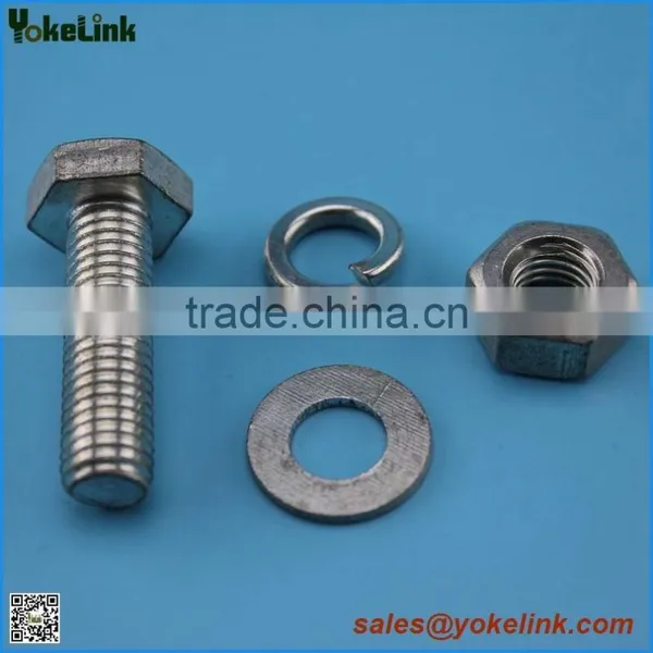 Forged 316 Stainless Steel Stud , Stainless Steel Forging Bolt photo-4