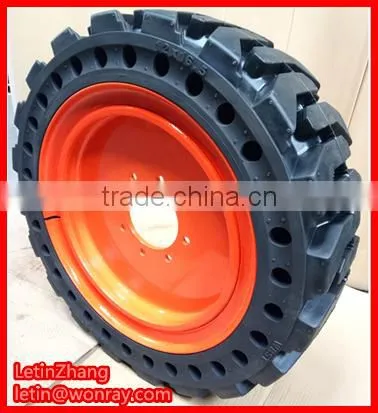 Agricultural Tyre Good Price 14.00x24,17.5x25 Skid Steer Loader Solid Otr Tires With Long Life photo-2