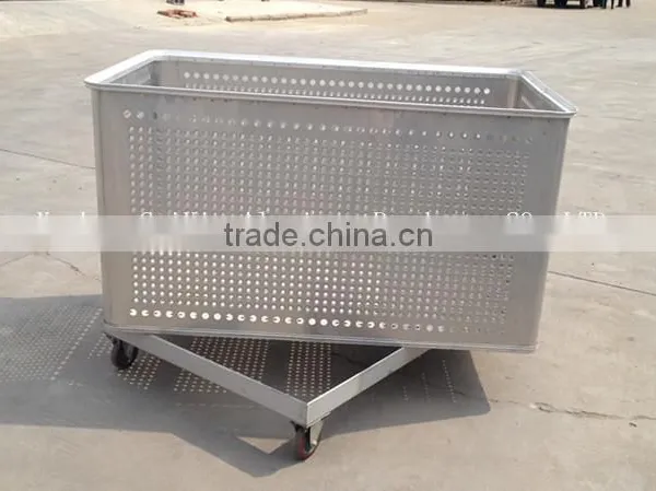 Aluminum Fabric Basket Container photo-2