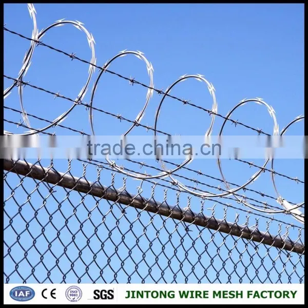 Double Wire Mesh Fence Razor Barbed Wire Mesh Fence Concertina Wire for Sale photo-3