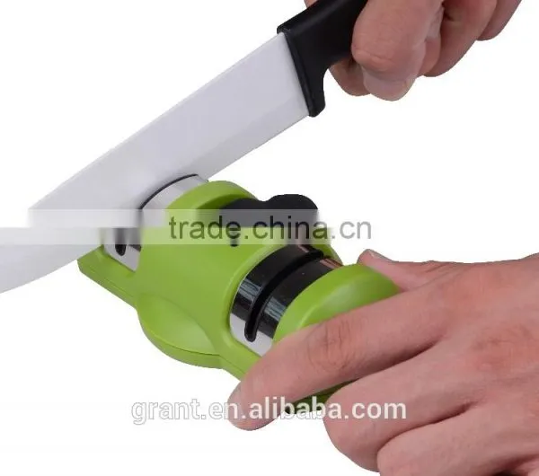 Diamond Coated Fine Type Family Practical Caramic Kitchen Knife Sharpener photo-6