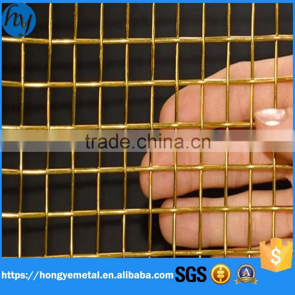 Galvanized Square Wire Mesh, Scarce Precious Metal Wire Mesh,Brass Woven Wire Mesh Screen photo-3