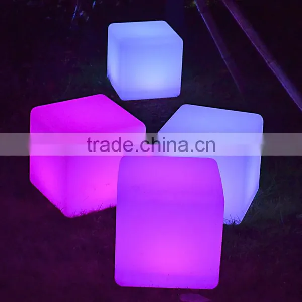 RGB Led Cube Seat/led Cube Chair Cube Furniture for Indoor and Outdoor Use photo-2