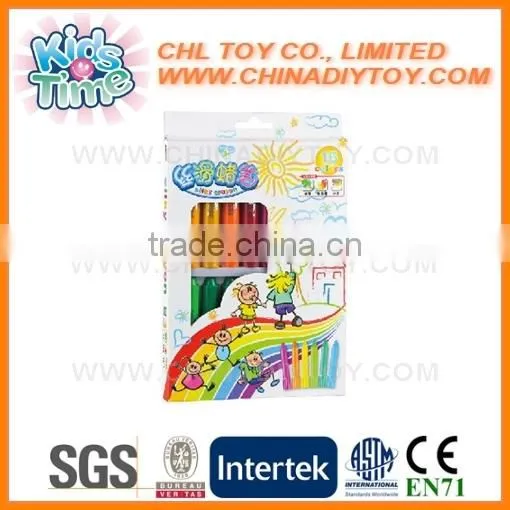 Eco Friendly Kids Safe Fancy Crayon, Wholesale Bright Color Super Slick Stick, Non Toxic Easily Clean Water Soluble Crayon photo-4