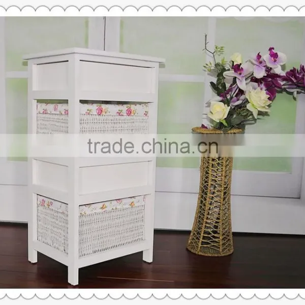2015 New Design Home Furniture Wooden Cabinet With Baskets Drawers photo-3