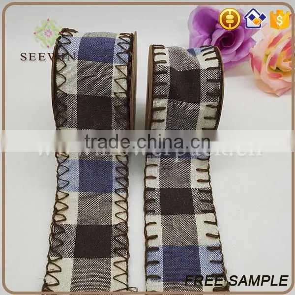 Hign Quality Linen Custom Printed Ribbon photo-2