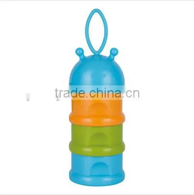 Wholesale Stock Small Order Cartoon Worm Baby Milk Snacks Storage Box photo-2