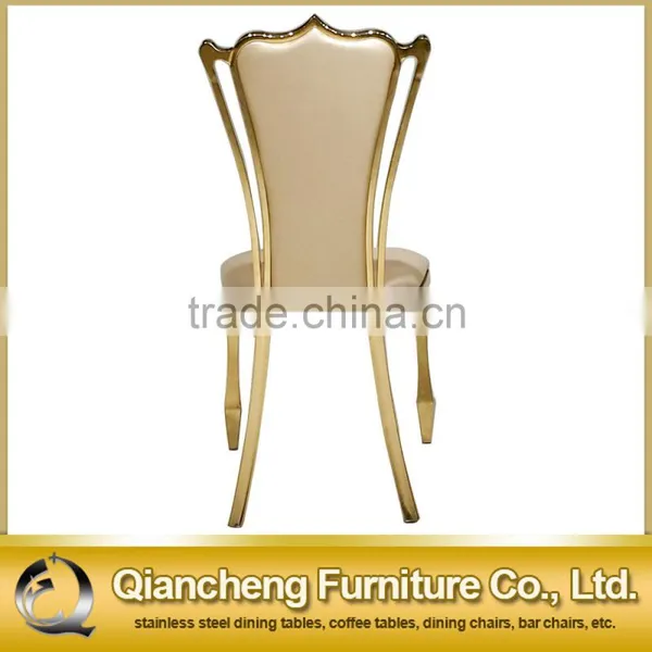 Hot Golden Stainless Steel Wedding Chiavari Chair for Wedding Reception photo-2
