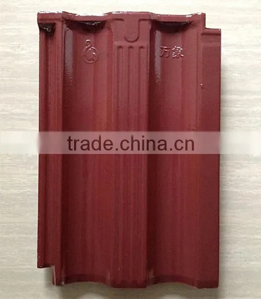 Yixing Superior Red Clay Coating Roof Tile Ceramic Tile for Sale photo-3