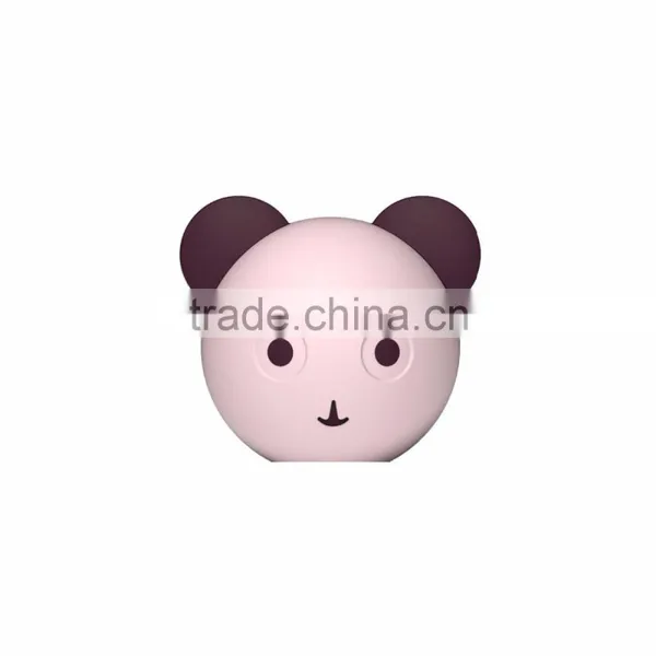 Decorative Concrete Cartoon Bear Head Crafts for Home