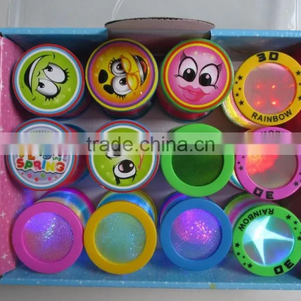 New Popular 3D Magic Raibow Spring With Led Light, LED Rainbow Spring Toys for Kids photo-5