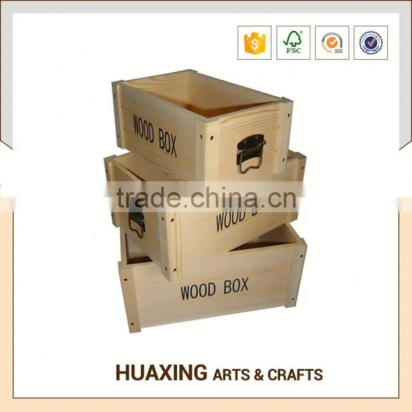 Low Price Wooden Storage Basket Sundry Container photo-3