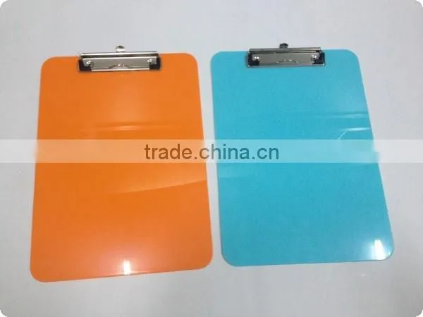 Plastic Translucence Colorful Clipboard,student Writing Clipboard photo-3