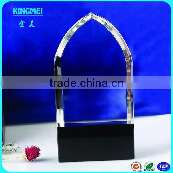 KM-ZP18 2015 Business Iceberg Decorative 3d Laser Crystal Service Award photo-3
