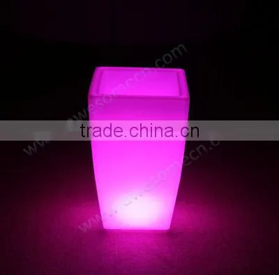Waterproof Wireless Illuminated Outdoor Garden Flower Pot photo-2