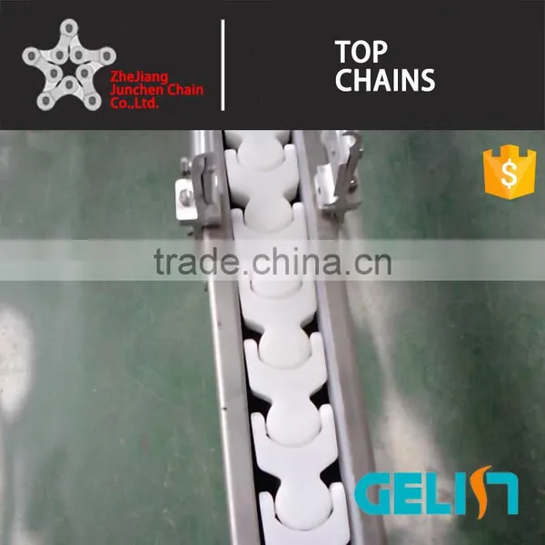 1702 1702M POM Plastic Hinged Conveyor Case Chain photo-2
