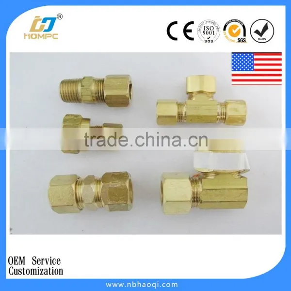 Hdpe Compression Brass Pipe Fitting Tee photo-5