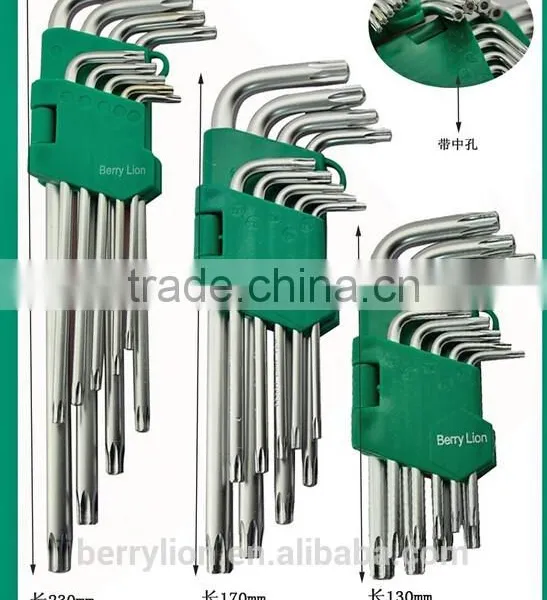 Berrylion Star Hex Key Set Middle Long CR-V 9pcs Star Hex Key photo-5