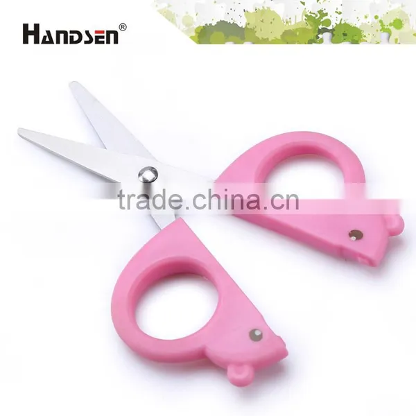New Plastic Handle 5" Cute Animal Scissors photo-2