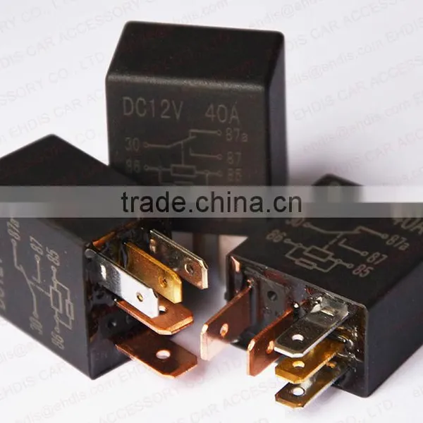 relay 12v 24v 40a 5pin violet timer relay